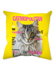 Cojín personalizado para mascotas 'Catmopolitan'