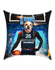 Cojín para mascotas personalizado 'Philadoggos 76ers'