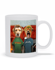 Taza personalizada para 2 mascotas 'Beavis y Buttsniffer'