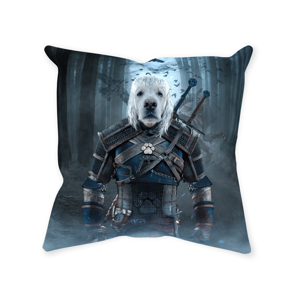 Cojín para mascotas personalizado &#39;The Witcher Doggo&#39;