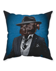 Cojín personalizado para mascotas 'The Mobster'