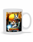 Taza personalizada para 2 mascotas 'Street Doggos 2'