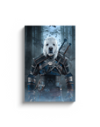 Lienzo personalizado para mascotas 'The Witcher Doggo'