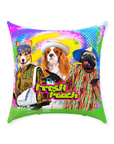 Cojín personalizado para 3 mascotas 'The Fresh Pooch'