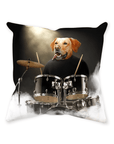 Cojín personalizado para mascotas 'The Drummer'