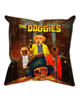 Cojín personalizado para 3 mascotas 'The Doggies'