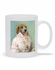 Taza personalizada para mascotas The Pearled Dame