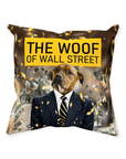 Cojín para perro personalizado 'La trama de Wall Street'