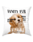 Cojín personalizado para mascotas 'Vanity Fur'