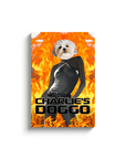 Lienzo personalizado para mascotas 'Charlie's Doggo'