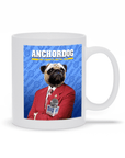 Taza personalizada para mascota 'Anchordog'