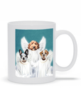 Taza personalizada con 3 mascotas '3 Ángeles'