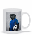 Taza Personalizada para Mascotas 'El Futbolista'