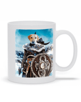 Taza personalizada para mascota 'Guerrero vikingo'