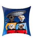 Cojín personalizado para 4 mascotas 'Doggo-Trek'