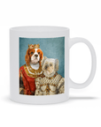 Taza Personalizada 2 Mascotas 'Reina y Princesa'