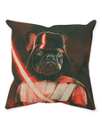 Cojín personalizado para mascotas 'Darth Woofer'