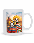 Taza personalizada para 2 mascotas '2 Amigos'