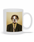 Taza personalizada para mascotas 'Dwight Woofer'