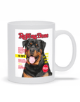 Taza personalizada para mascotas 'Rolling Bone'