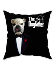 Cojín personalizado para mascotas 'The Dogfather'