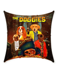 Cojín personalizado para 4 mascotas 'The Doggies'