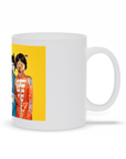 Taza personalizada con 4 mascotas 'The Doggo Beatles'