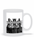 Taza personalizada con 3 mascotas 'DWA (Doggos With Attitude)'