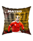 Cojín decorativo para mascotas 'Austria Doggos Soccer'