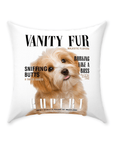 Cojín personalizado para mascotas 'Vanity Fur'