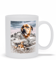 Taza personalizada 'Majestic Snowy Mountain'