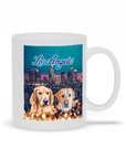 Taza personalizada para 2 mascotas 'Doggos of Los Angeles'