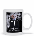 Taza personalizada para mascotas 'Double O Woofer'