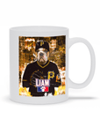 Taza personalizada para mascotas 'Pittsburgh Pawrates'