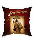 Cojín personalizado para mascotas 'The Indiana Bones'