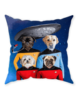 Cojín personalizado para 4 mascotas 'Doggo-Trek'