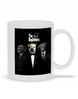 Taza personalizada con 3 mascotas 'The Dogfathers'