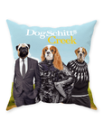 Cojín personalizado para 3 mascotas 'DogSchitt's Creek'