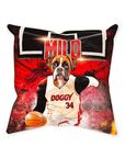 Cojín personalizado para mascotas 'Doggo Heat'