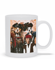 Taza Personalizada para 4 Mascotas 'Los Piratas'