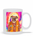 Taza Personalizada para Mascota 'El Hippie (Mujer)'