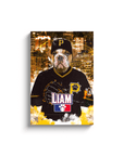 Lienzo personalizado para mascotas 'Pittsburgh Pawrates'