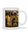 Taza personalizada para 2 mascotas 'Dog Busters'