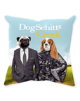 Cojín personalizado para 2 mascotas 'DogSchitt's Creek'