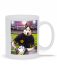 Taza Personalizada para Mascota 'El Jugador de Rugby'