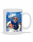 Taza personalizada para mascotas 'Florida Doggos College Football'