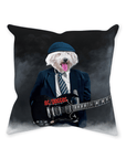 Cojín personalizado para mascotas 'AC/Doggo'