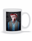 Taza personalizada para mascotas '2Pac Dogkur'