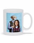 Taza personalizada 'Step Doggo &amp; Human (Mujer)'