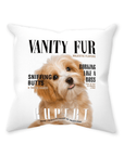 Cojín personalizado para mascotas 'Vanity Fur'